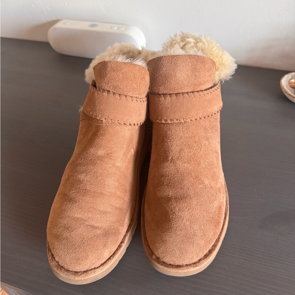UGG Tan Suede Boots -McKay in chesnut - Picture 4 of 4